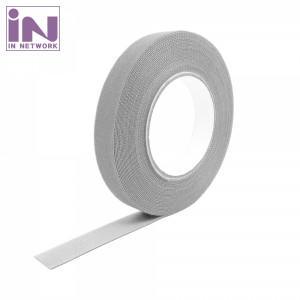 인네트워크 IN-VCT10GY 찍찍이 케이블 타이 10M 그레이