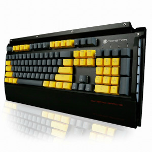 몬스타 데빌스킬 GUTS 프로게이밍 카일박스축 사이드 풀RGB PBT 방수방진