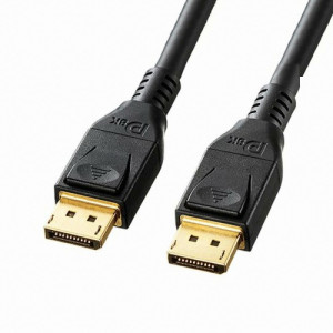 산와서플라이 산와서플라이 SANWA DisplayPort v1.4 케이블 (KC-DP14) (1.5m)