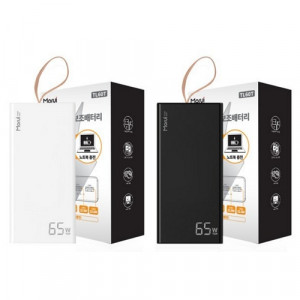 Morui 퀵차지3.0USB-PD 3.0 3포트 보조배터리 TL60T 60000mAh