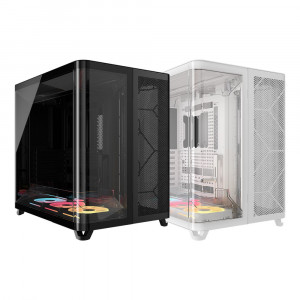 CORSAIR AIR 5400 LX-R RGB iCUE LINK (블랙)