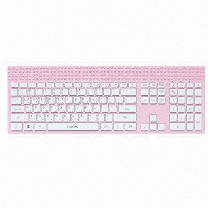 i-rocks i-rocks K23W 브릭 키보드 (핑크)