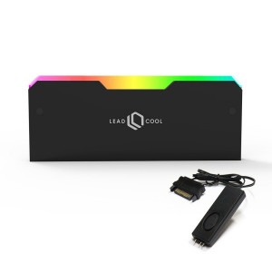 LEADCOOL RH-1 EVO ARGB 메모리 방열판 블랙 KIT (1PACK/Controller)