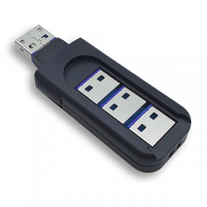 라인업시스템 LANSTAR LS-USBLOCK-B-SET USB포트 잠금장치 전용 보안 커넥터