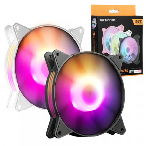 darkFlash darkFlash C6S 120 RGB Reverse (블랙)