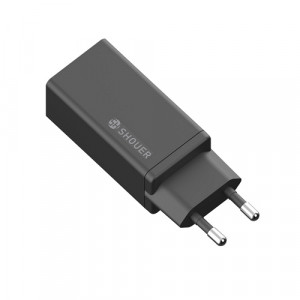 그린전산 SHOUER USB-PD PPS 65W 2포트 GaN 충전기 SH-GE65W10UC