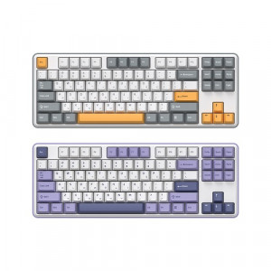 COX COX C87 유무선 기계식 화이트 퍼플 (허니축)