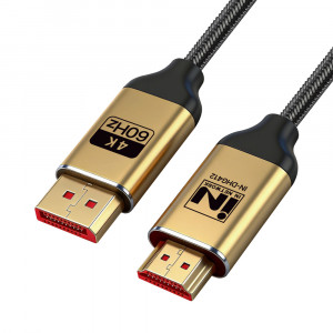 인네트워크 IN-DHG DP v1.2 to HDMI v2.0 변환 케이블  2m INC375