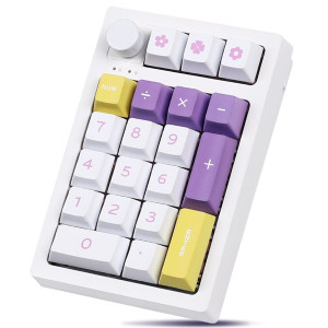 몬스타 가츠 X21PRO 유무선 기계식 퍼플옐로우