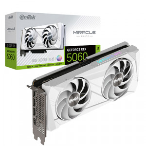 이엠텍 지포스 RTX 5060 MIRACLE WHITE D7 8GB