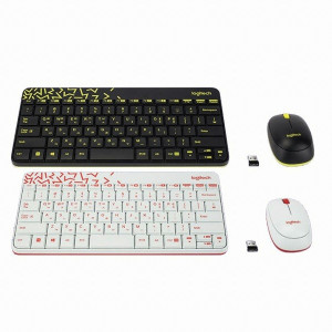 로지텍 로지텍 MK240 NANO 무선 콤보 (블랙, 정품)
