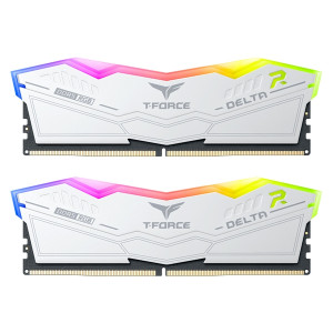 TeamGroup T-Force DDR5-5600 CL40 Delta RGB 화이트 패키지  32GB16Gx2