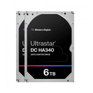 Western Digital Ultrastar DC HA340 패키지 7200256M WUS721206BLE6L4  2x6TB