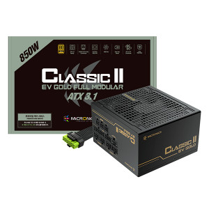 마이크로닉스 Classic II EV 850W 80PLUS골드 풀모듈러 ATX3.1
