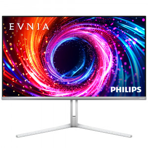필립스 필립스 에브니아 <b>32M2N8800</b> UHD OLED 240 프리싱크 HDR 게이밍 화이트 무결점
