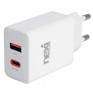 리버네트워크 NEXI USB-PD PPSQC3.0 25W 2포트 충전기 NX-UFC25W