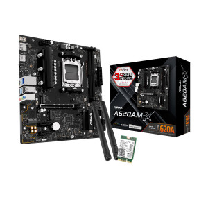 ASRock ASRock A620AM-X + WiFi6E 랜카드 패키지 디앤디컴
