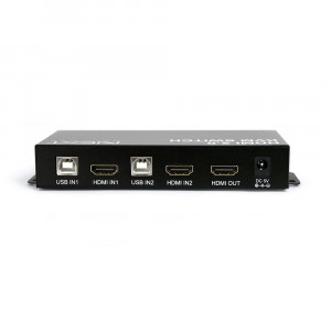 이지넷유비쿼터스 21 USB HDMI v2.0 KVM 스위치 NEXT-7202KVM-4K