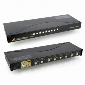 이지넷유비쿼터스 81 USB HDMI KVM 스위치 NEXT-7208KVM