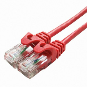 대원TMT CAT.5E UTP 랜케이블 빨강 2M