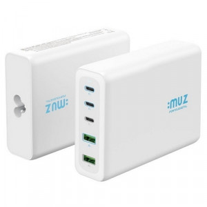 포유디지탈 iMUZ USB-PD PPSQC4 200W 5포트 충전기 PD200W-GAN