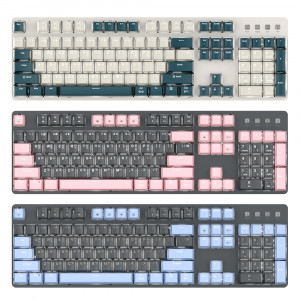 마이크로닉스 WIZMAX W101P V2 4세대 광축 완전방수 PBT (애쉬 핑크)