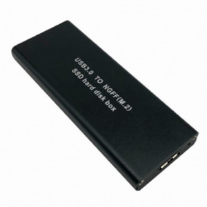 라인업시스템 LANSTAR M.2 SATA SSD 케이스 LS-M2SATA-CASE 하드미포함