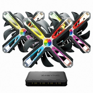 잘만 ZM-SF120 ARGB 3PACKController