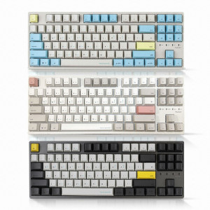 웨이코스 씽크웨이 토체티 D&T 콜라보 체리 키보드 (베이지, 저소음 적축)